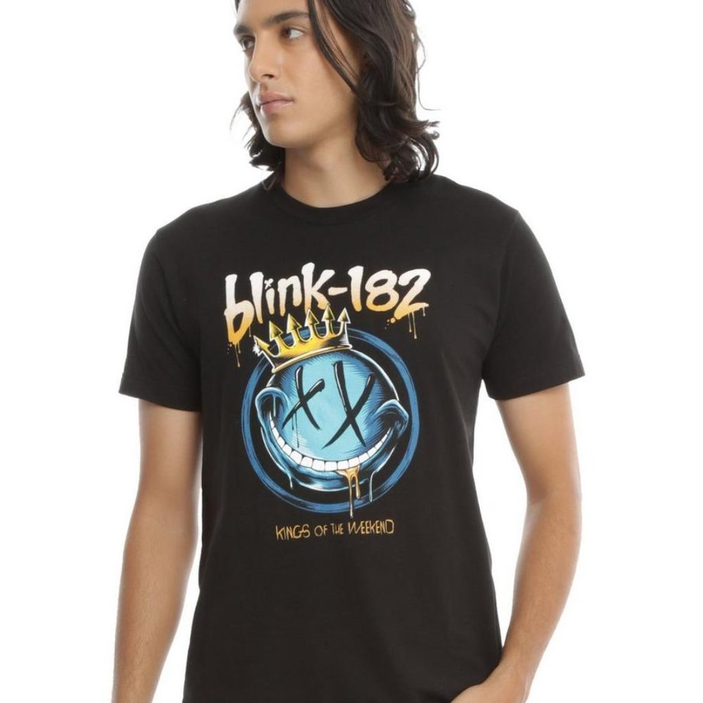 Gildan Cotton Short Sleeve BLINK-182 Kings of the Weekend XL Unisex T-Shirt‎